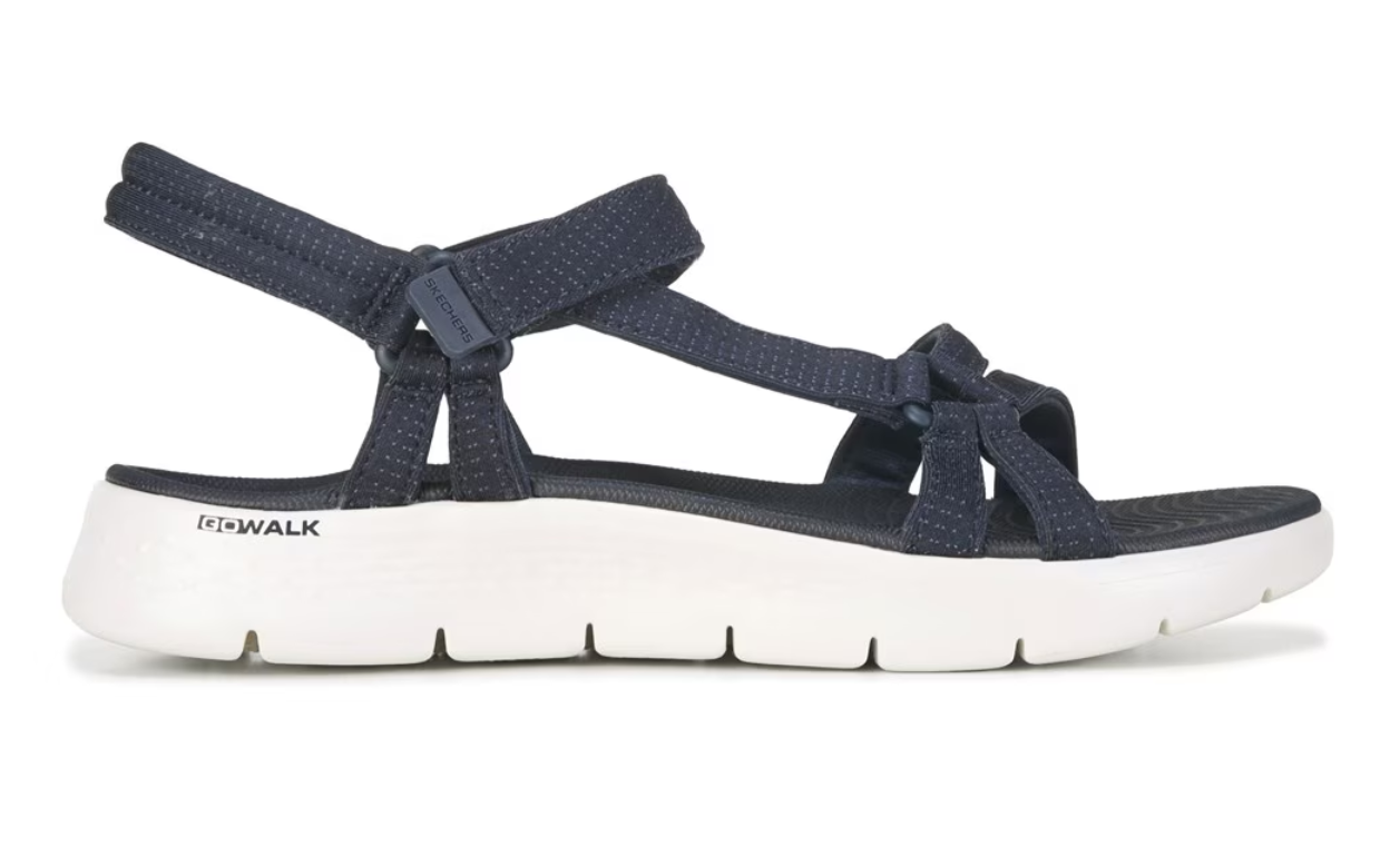 Skechers GO Walk Flex Sandalen, Navy