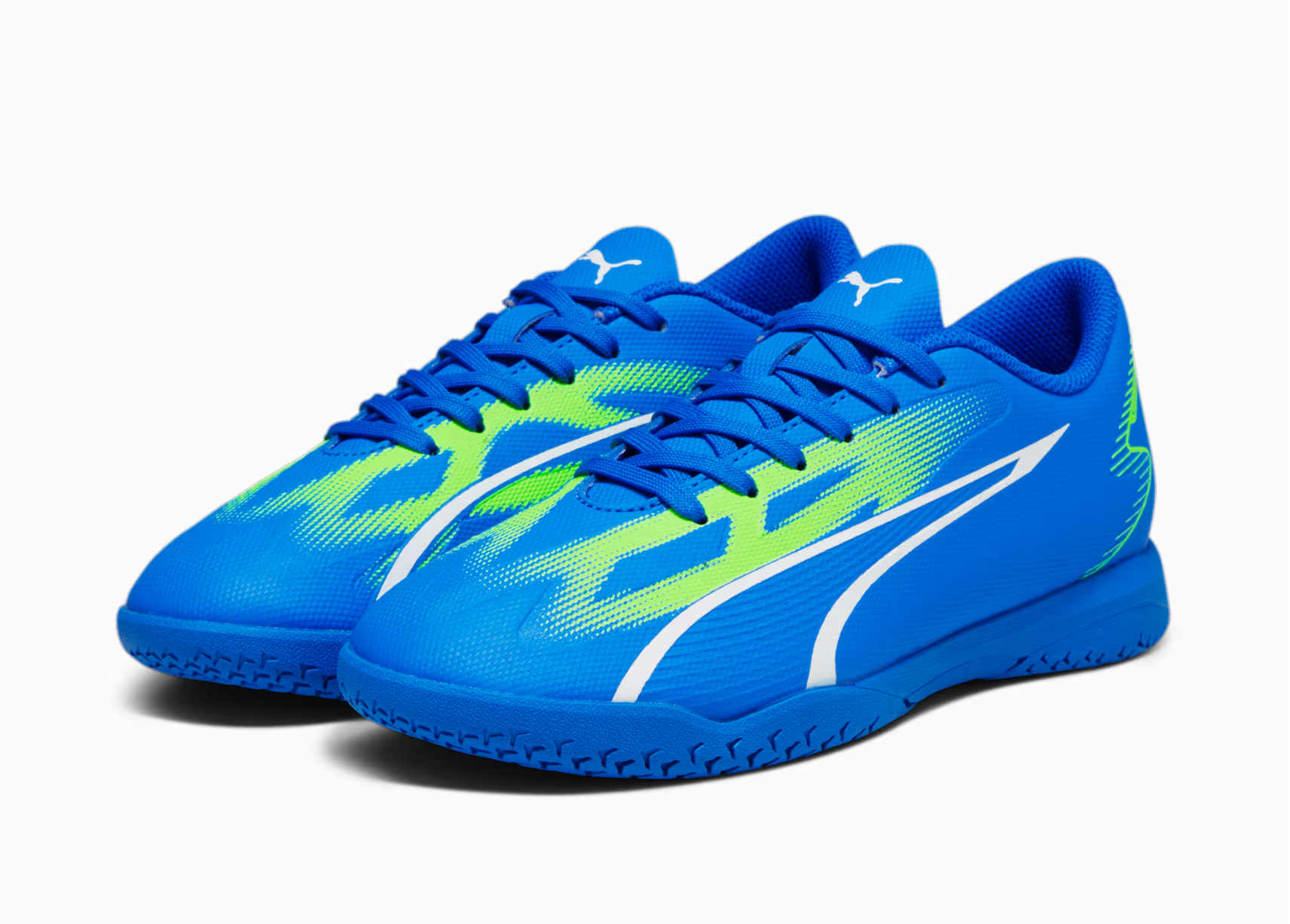 Puma Ultra Play IT Junior Fussballhallenschuh, blau
