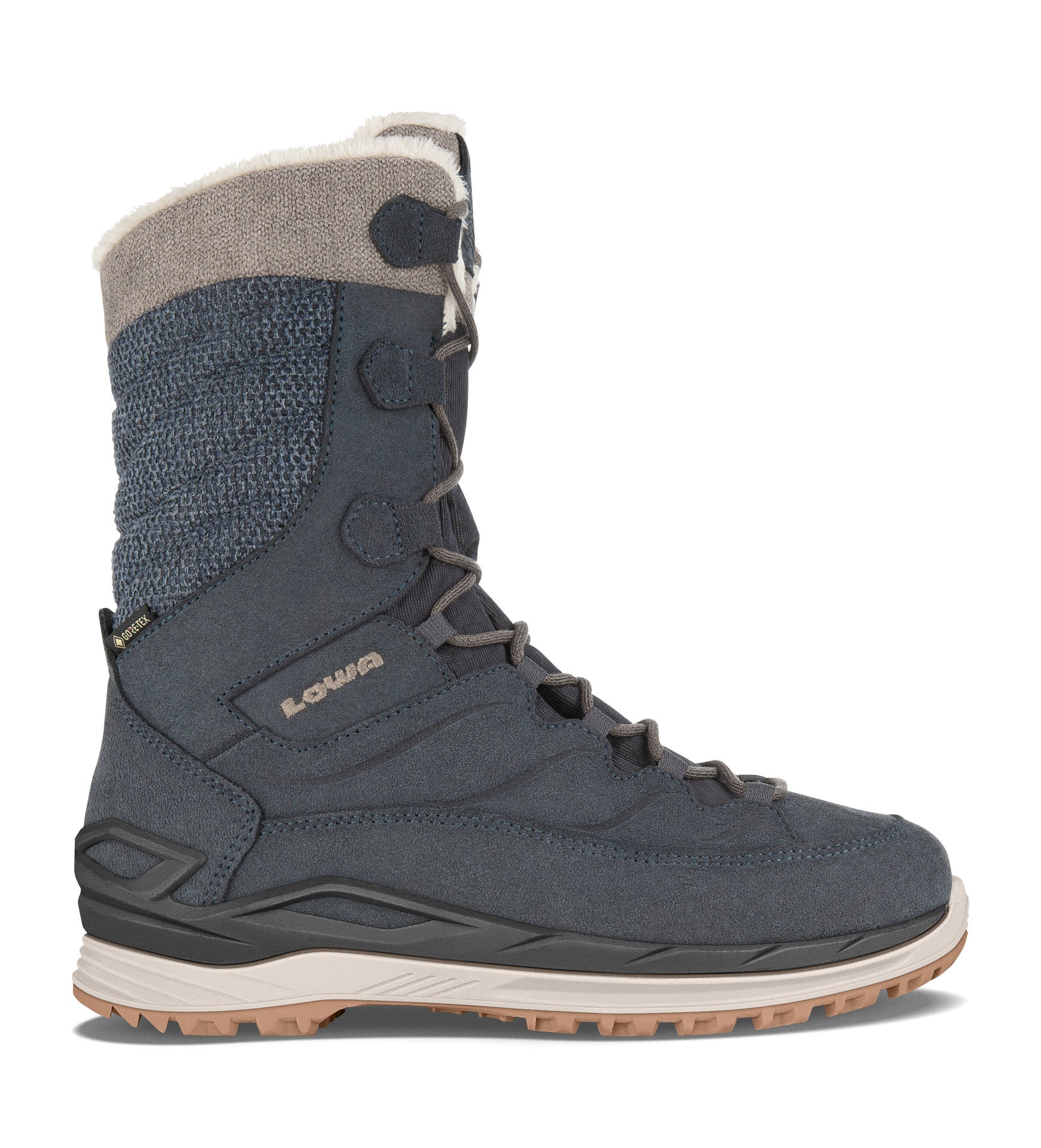 Lowa Barina Evo GTX Ws Winterschuh, stahlblau/stein