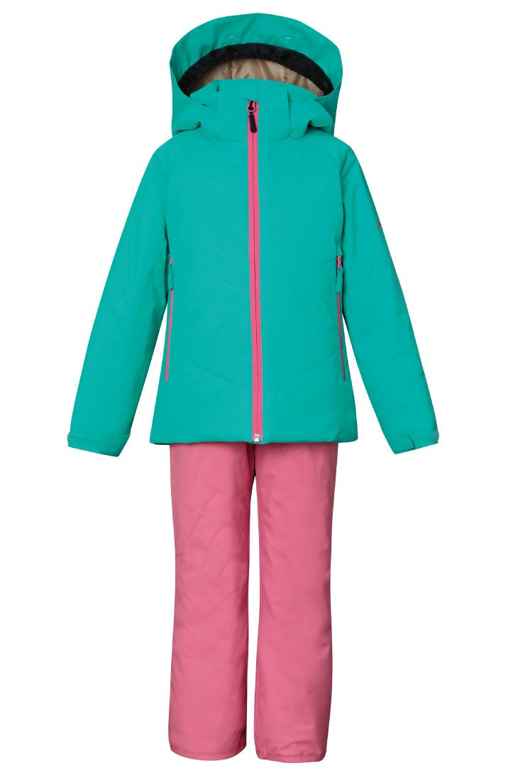 Phenix SUKU SUKU Snow White Kinder Skianzug, türkis/rosa