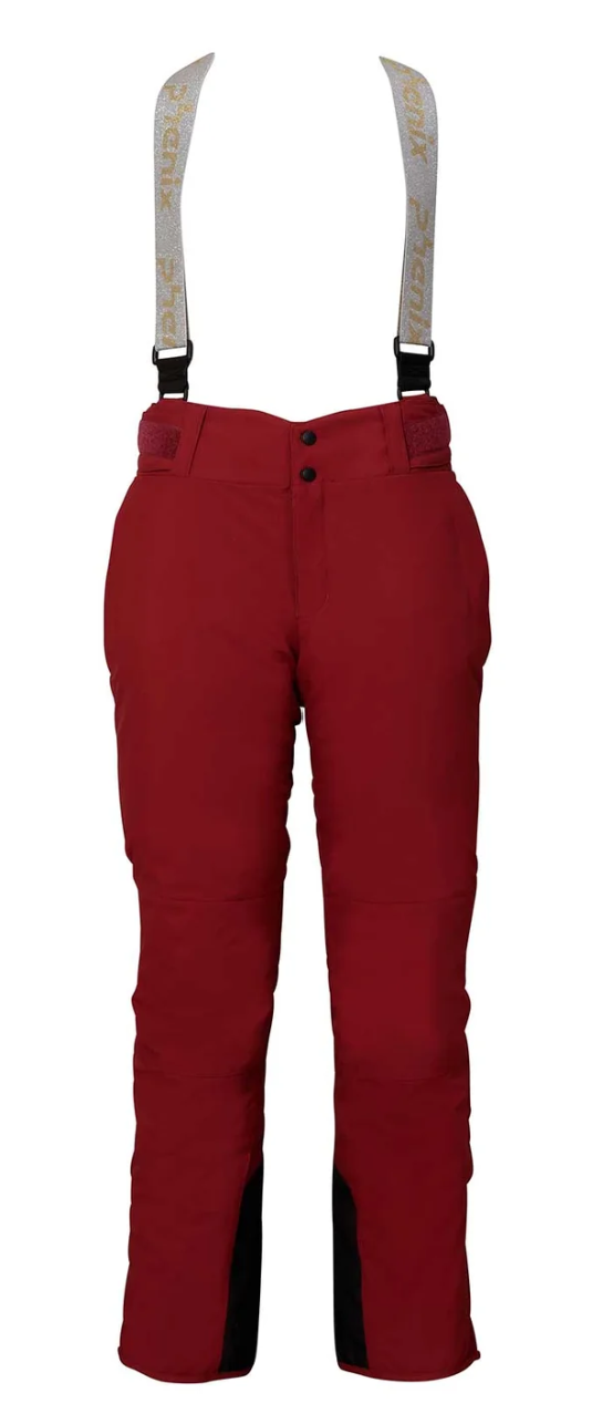 Phenix Thunderbolt Herren Skihosen Active Slim, dunkelrot