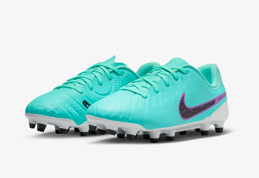 Nike Tiempo Legend 10 Academy Junior Fussballschuh, türkis