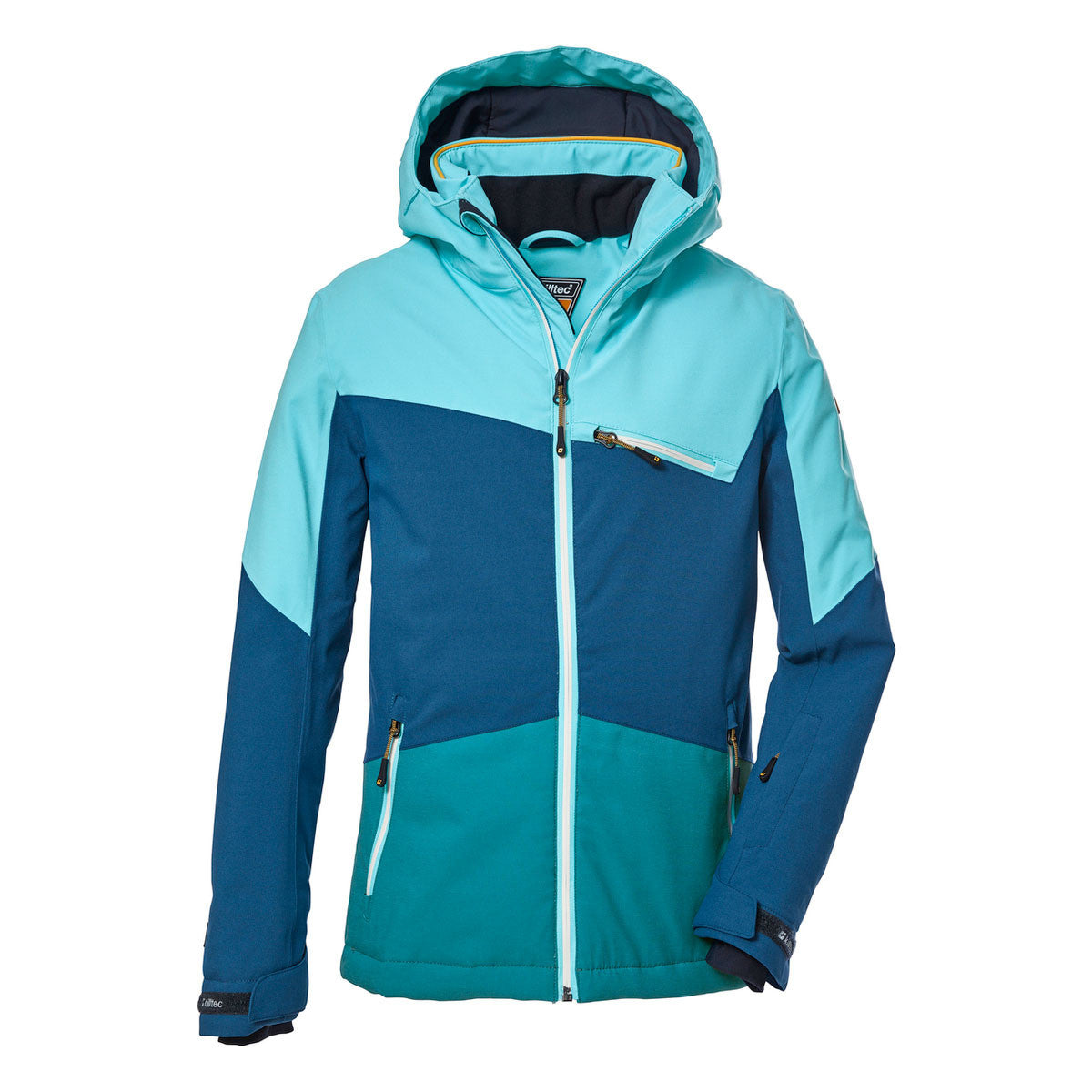 Killtec KSW 182 Kinder Skijacke, helltürkis