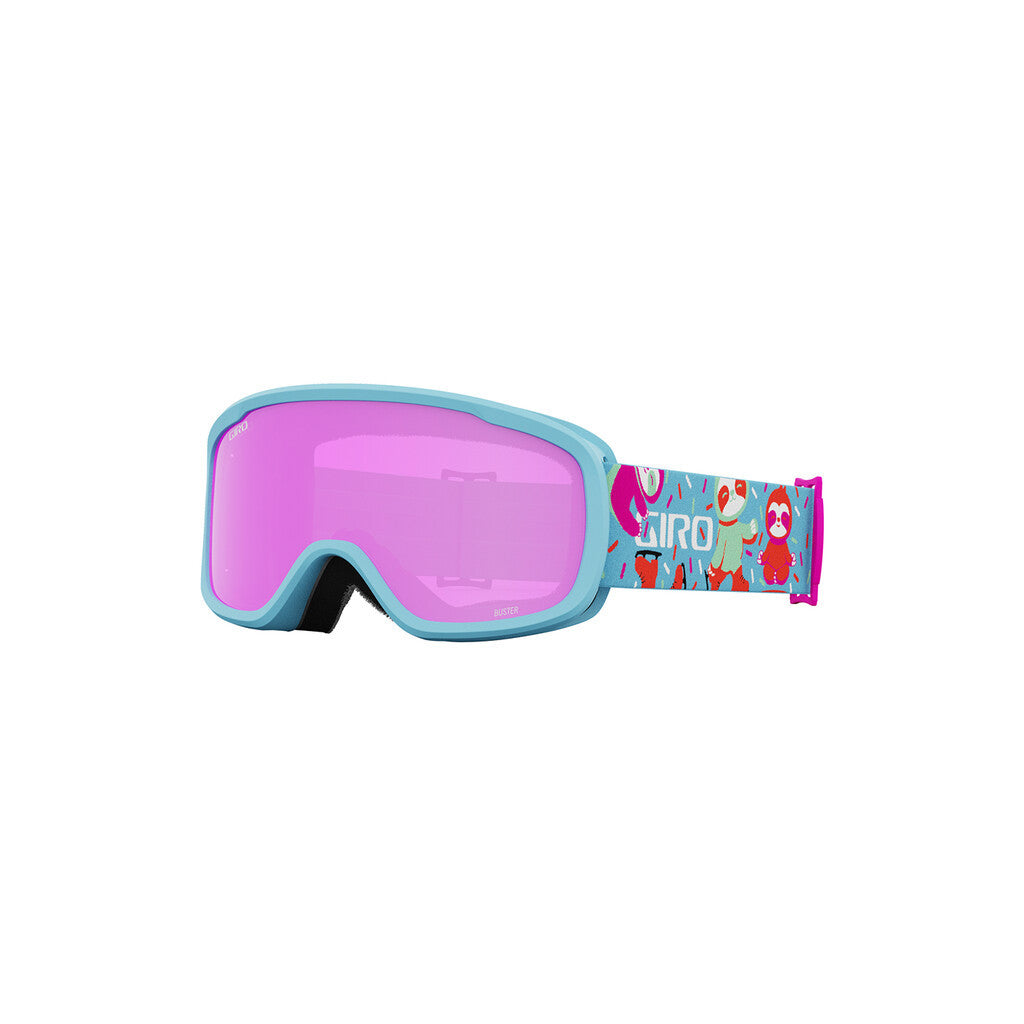 Giro Buster Flash Skibrille, blau/pink