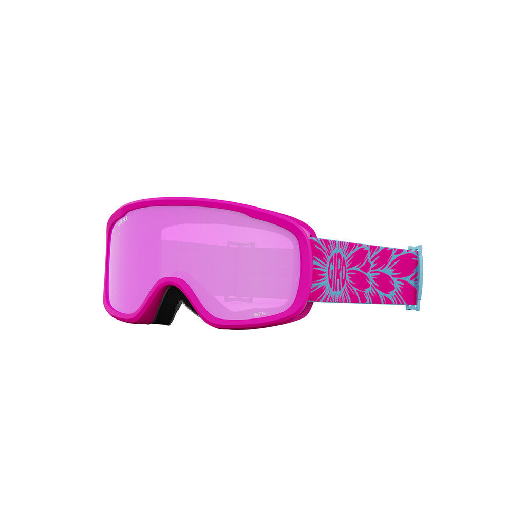 Giro Buster Flash Skibrille, blumen/pink