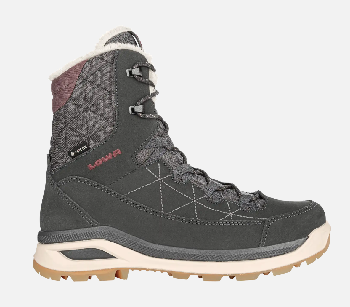 Lowa Ottawa GTX Damen Winterschuh, anthrazit/altrosa