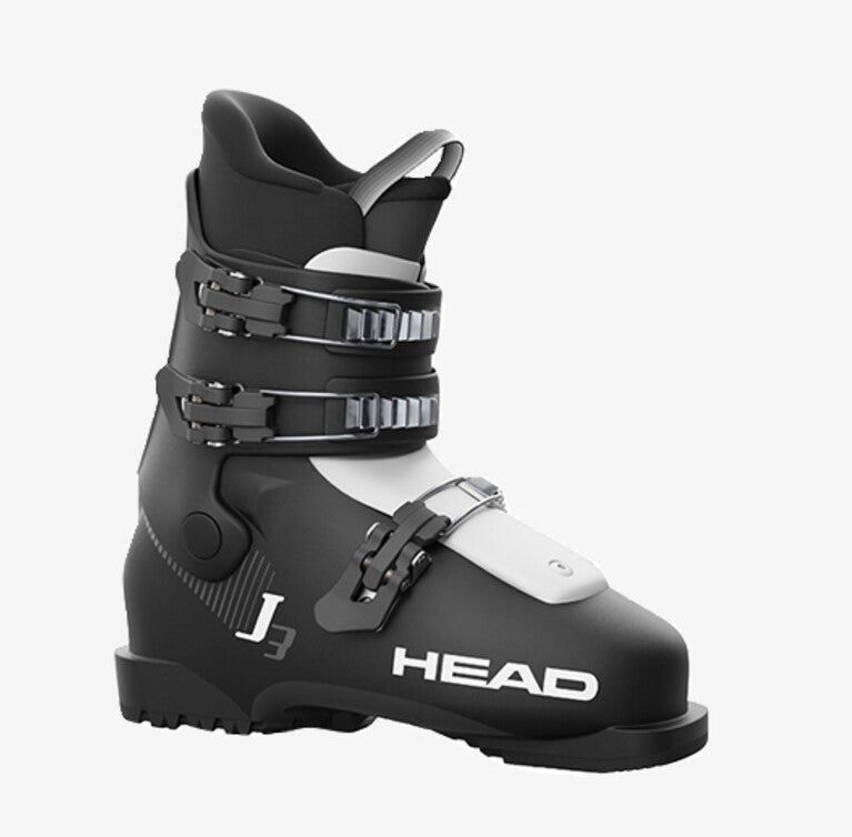 Head J3 Junior Skischuh, schwarz/weiss