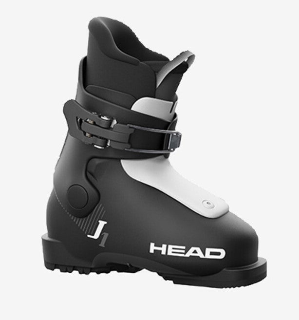 Head J1 Junior Skischuh, schwarz/weiss