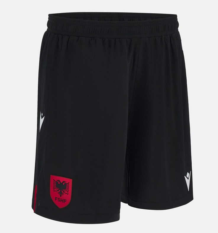 Macron Albanien FSHF Shorts Home Kinder 2023/24