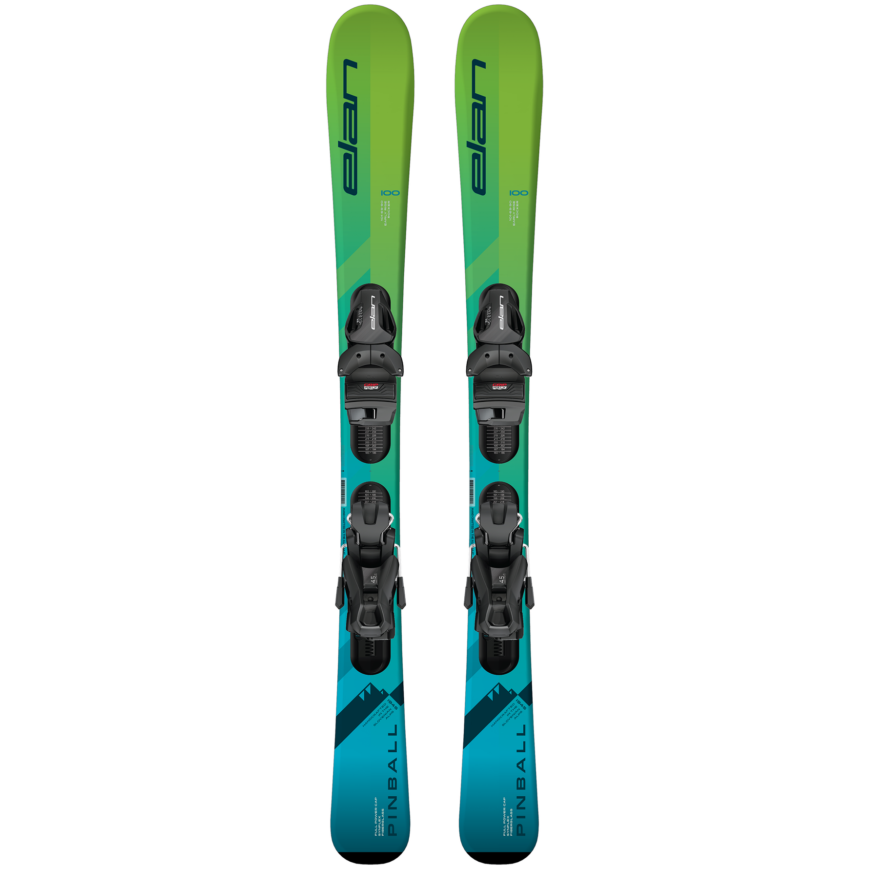 Elan Pinball Ski, inklusiv Bindung EL4.5 (80cm/90cm)