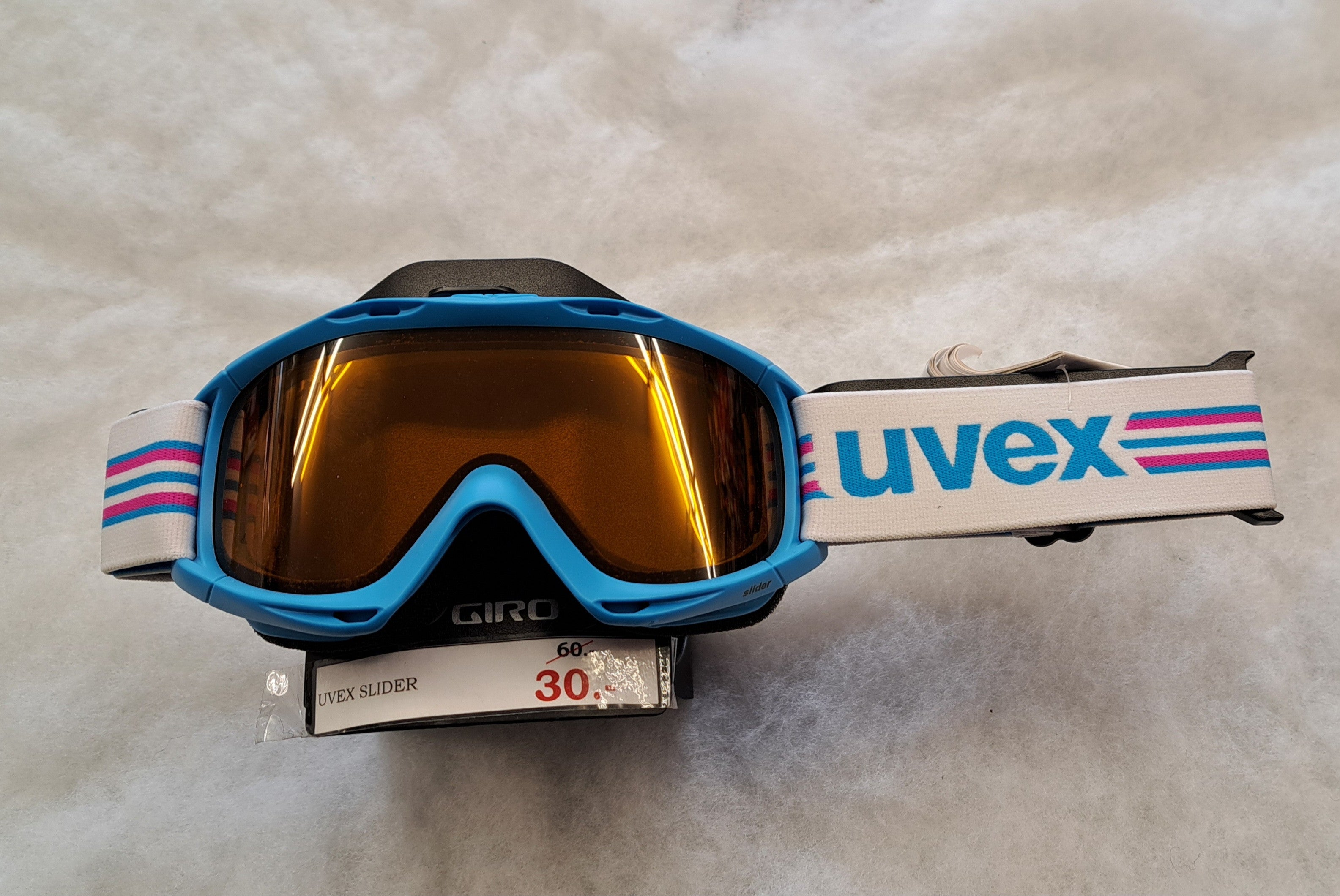 Uvex Slider Kinder Skibrille, blau
