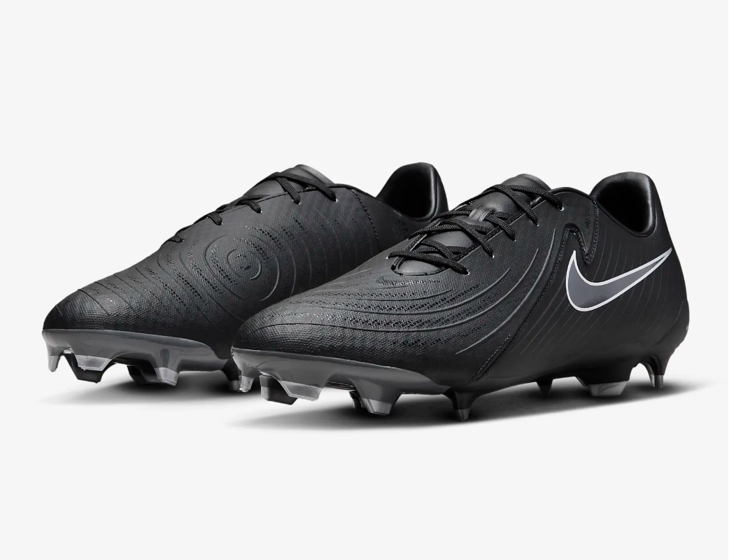 Nike Phantom GX II Academy MG Low-Top Fussballschuh, schwarz