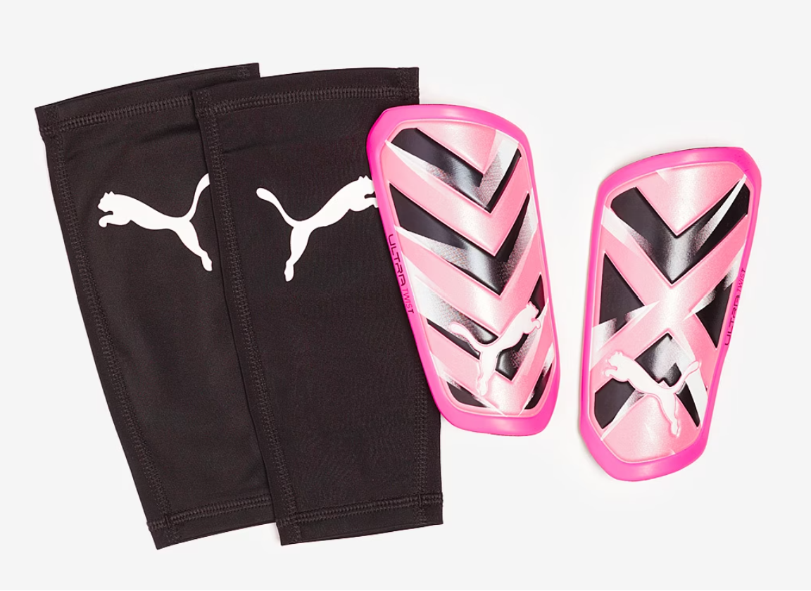 Puma Ultra Twist Sleeve Schienbeinschoner, pink