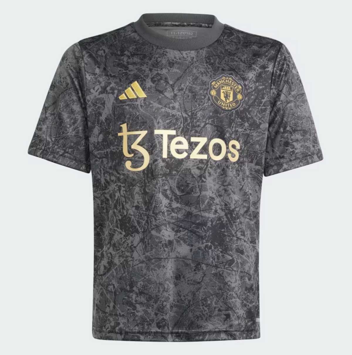 Adidas Manchester United Stone Roses Pre-Match Trikot Junior 2024