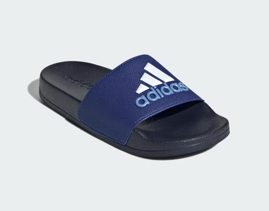 Adidas Adiletten Shower Kids, blau