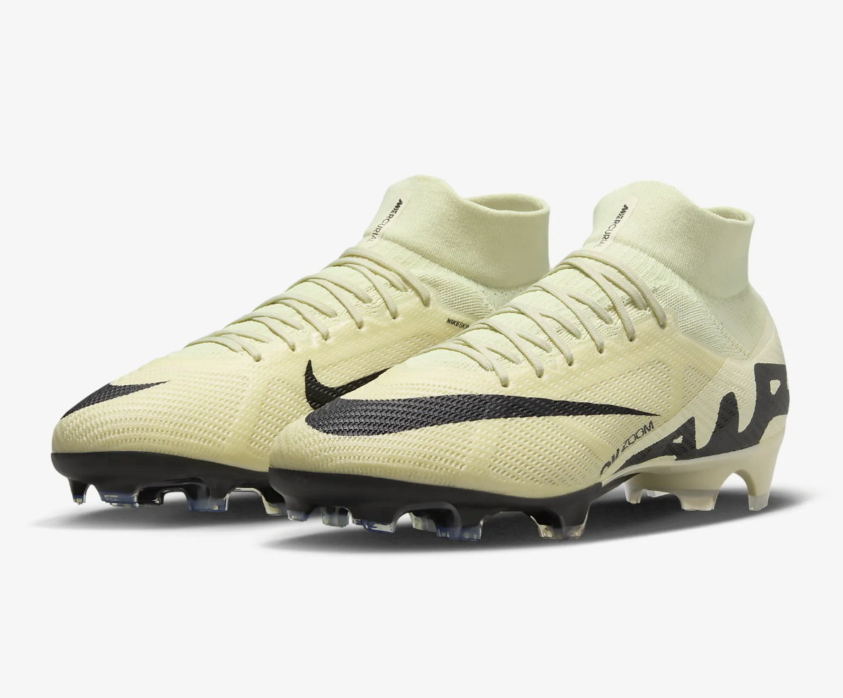Nike Zoom Mercurial Superfly 9 Pro FG Fussballschuh, lemonade
