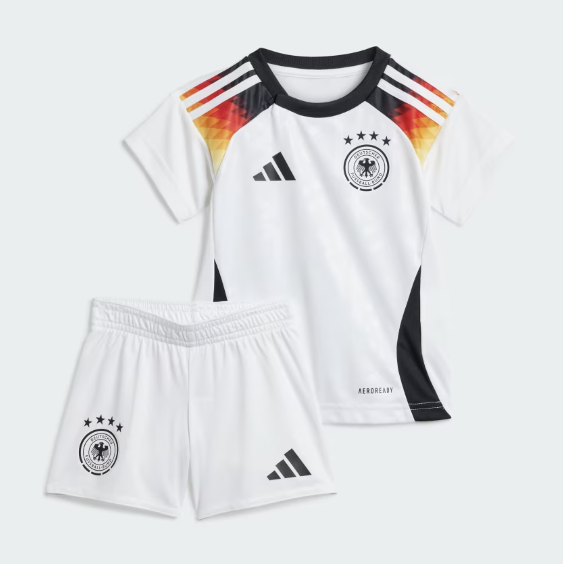 Adidas DFB Deutschland BabyKit Home 2024, weiss