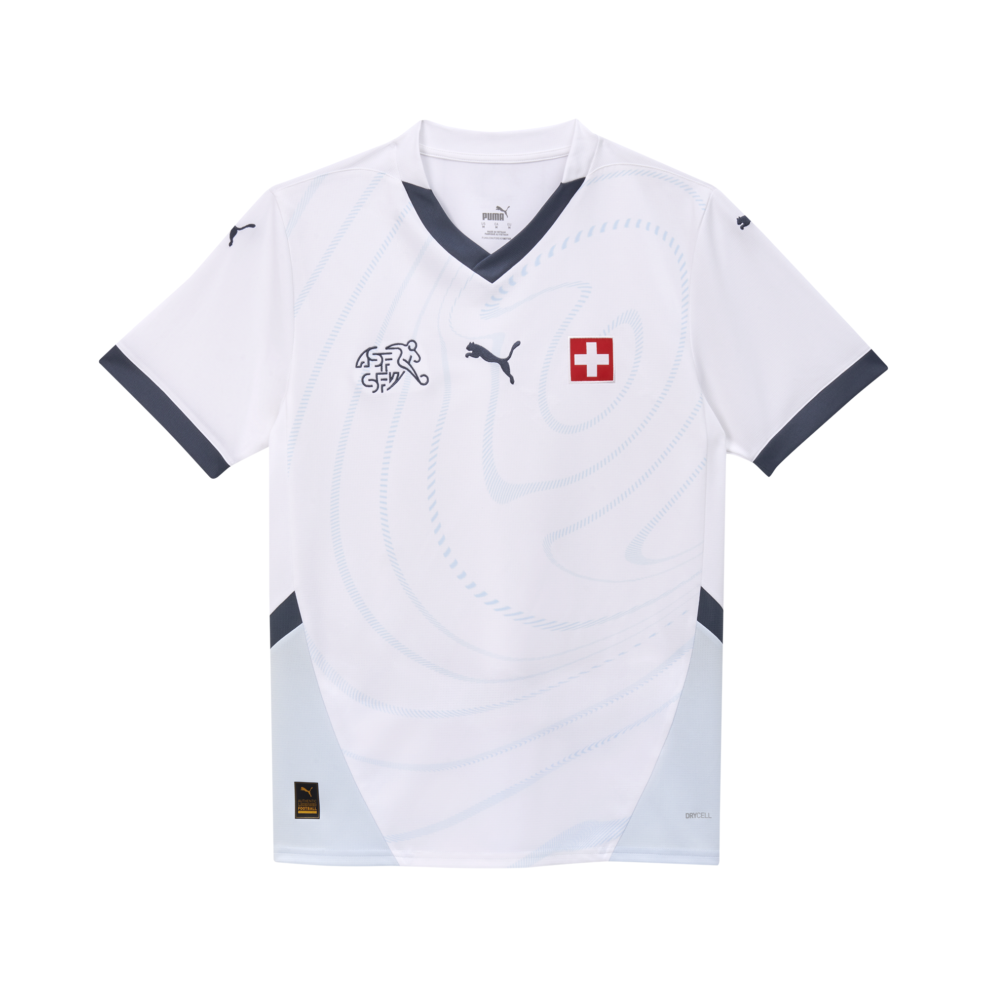 Puma SFV Schweiz Trikot Replica Away 2024 Junior, weiss/blau