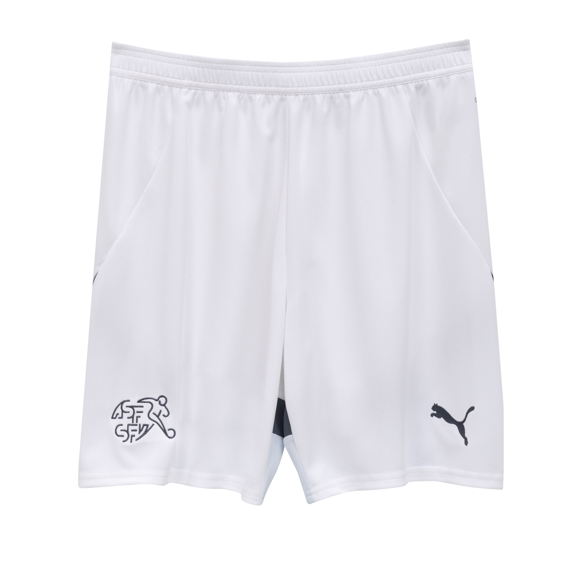 Puma SFV Schweiz Shorts Replica 2024 Junior, weiss/blau