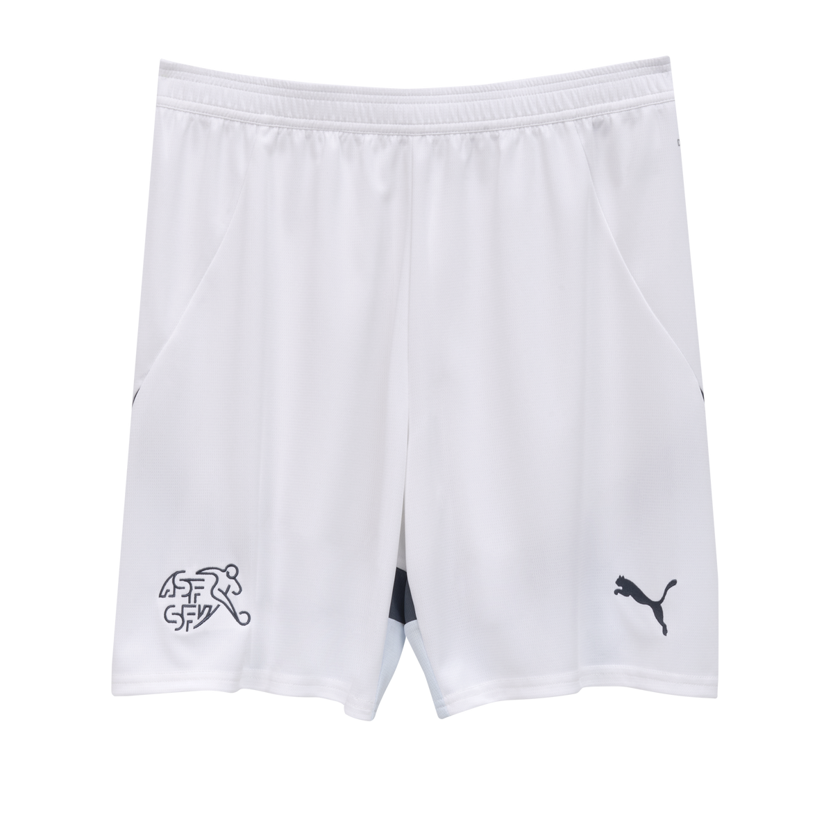 Puma SFV Schweiz Shorts Replica 2024 Junior, weiss/blau