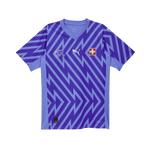 Puma SFV Schweiz Goalie Trikot SS Replica 2024 Junior, blau/glimmer