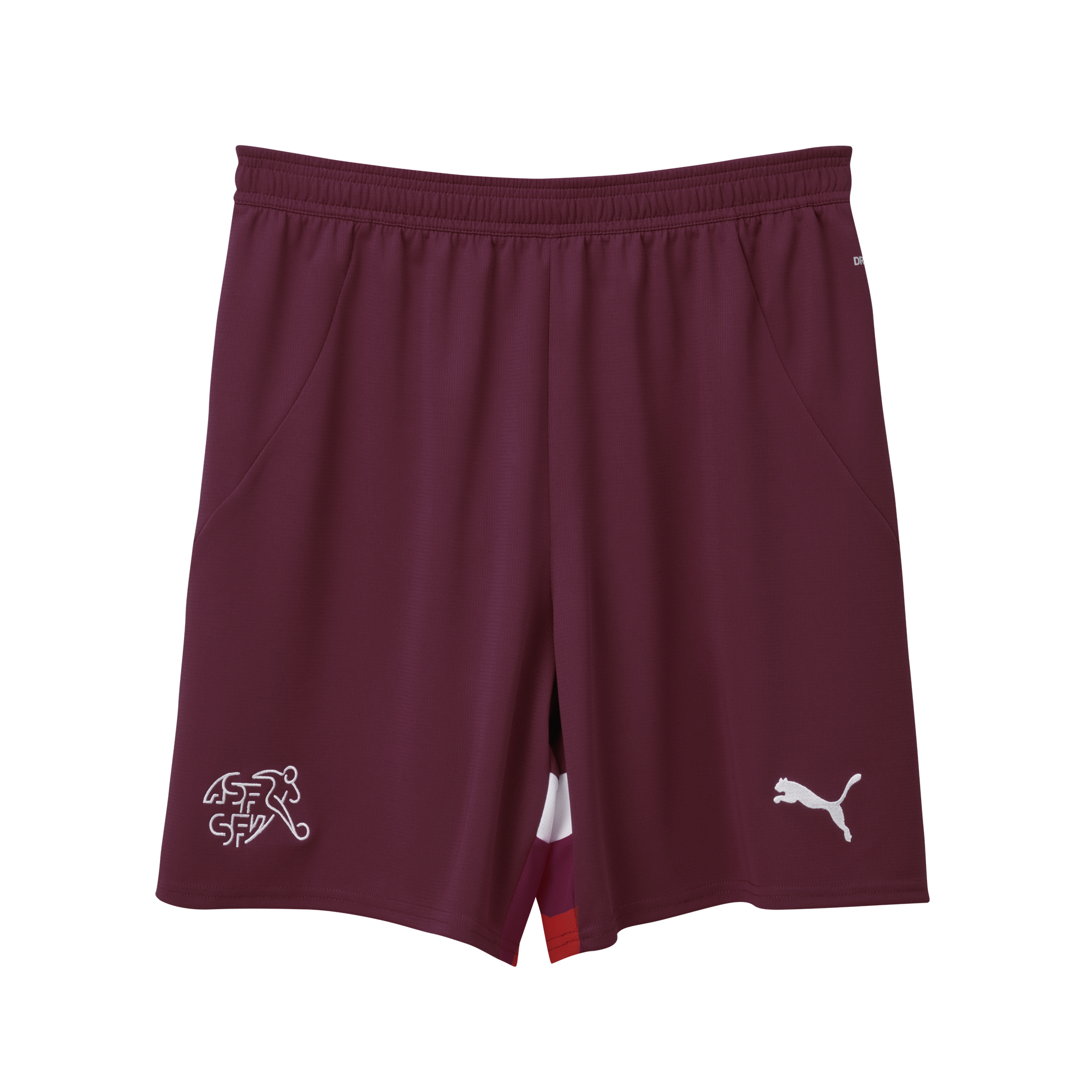 Puma SFV Schweiz Shorts Replica 2024, rot