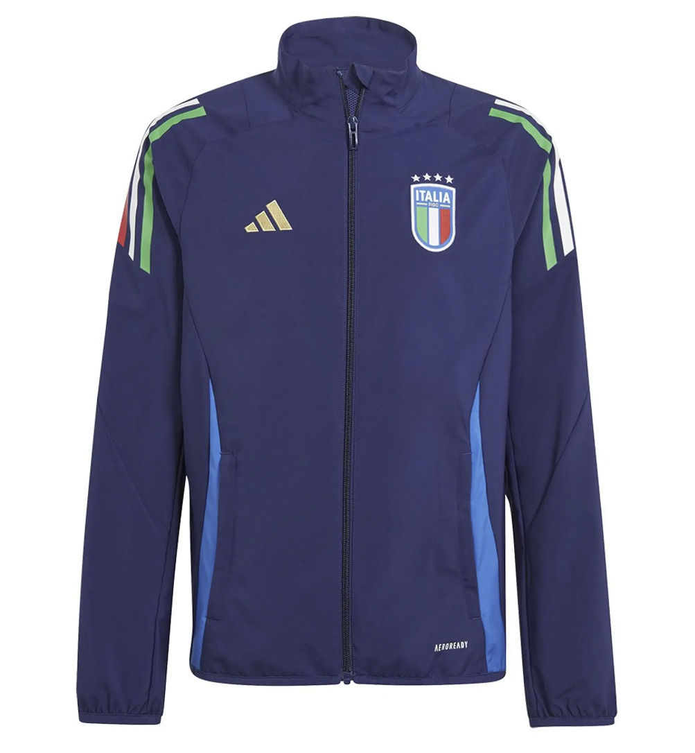 Adidas FIGC Italien Tiro24 Competition Präsentationsjacke Junior 2024