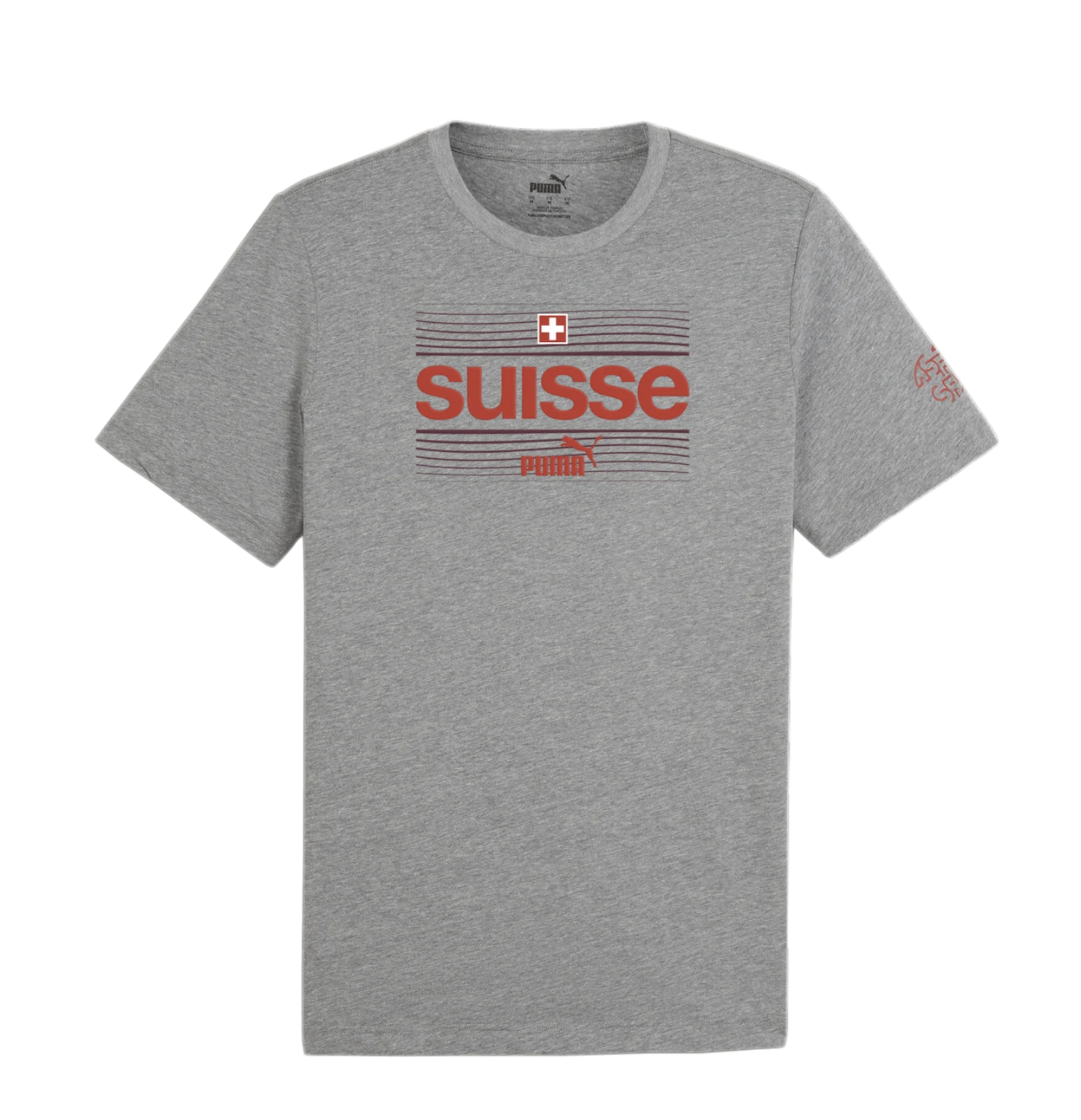 Puma SFV Schweiz Ftbl Icons T-Shirt, grau