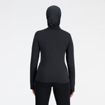 New Balance Space Dye Laufjacke Damen, schwarz