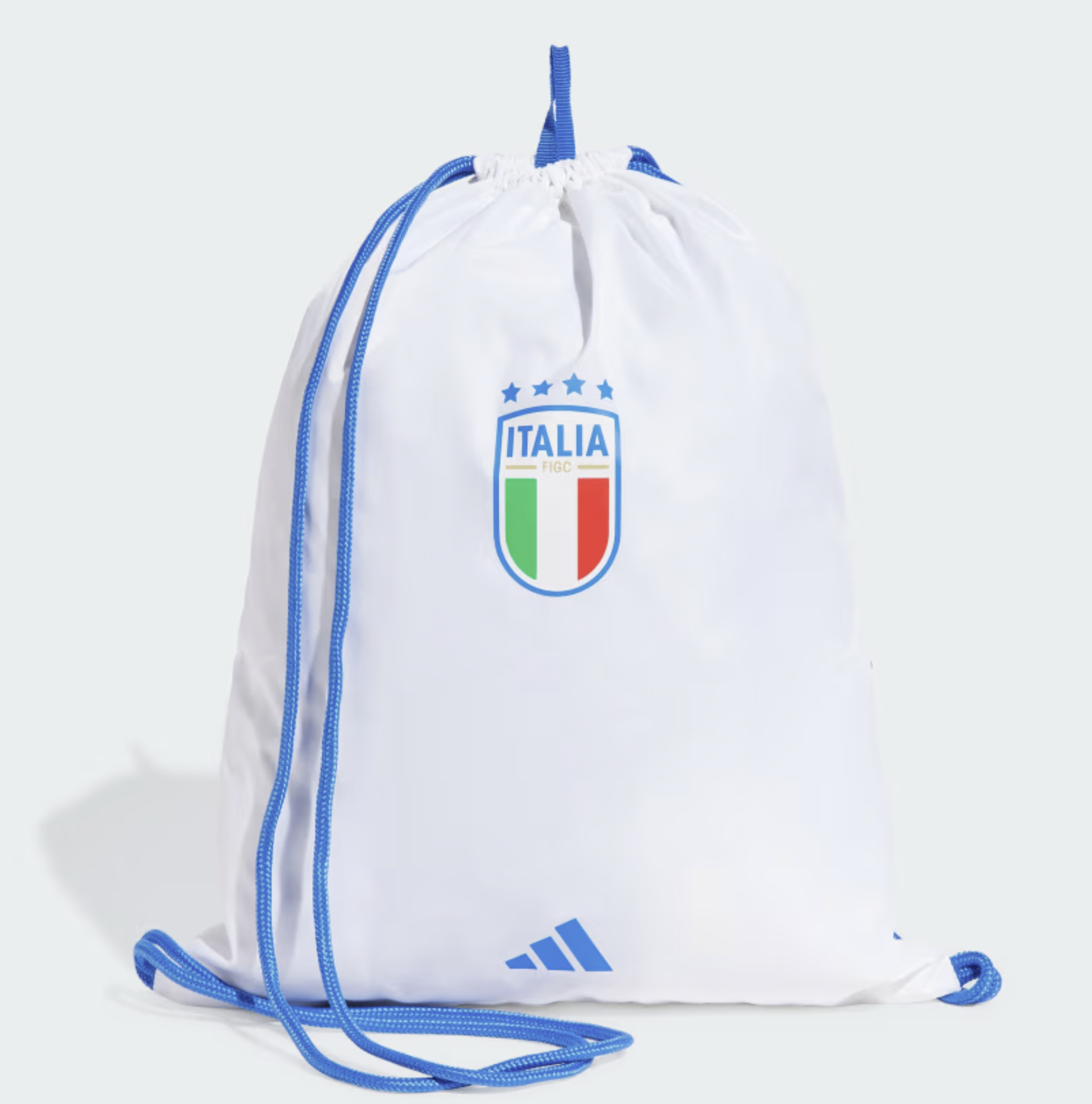 Adidas FIGC Italien Gymbag 2024, weiss