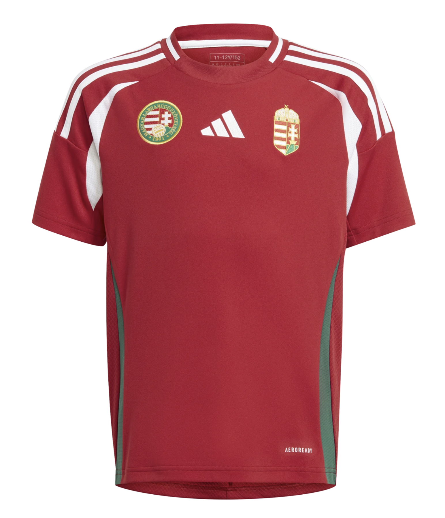 Adidas HFF Ungarn Trikot Home Junior 2024, rot