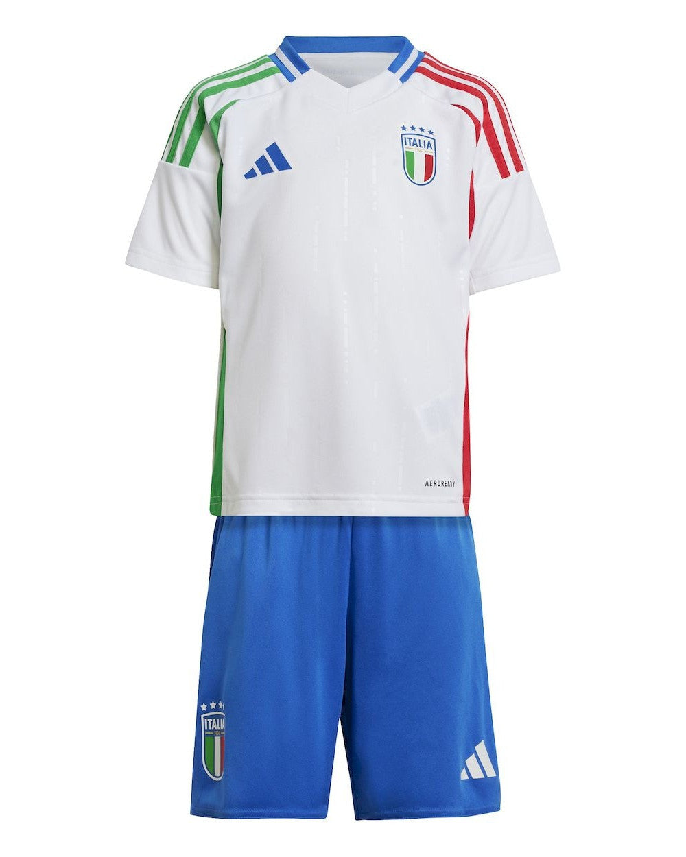 Adidas FIGC Italien Mini-Set Away 2024