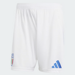 Adidas FIGC Italien Shorts Home 2024, weiss