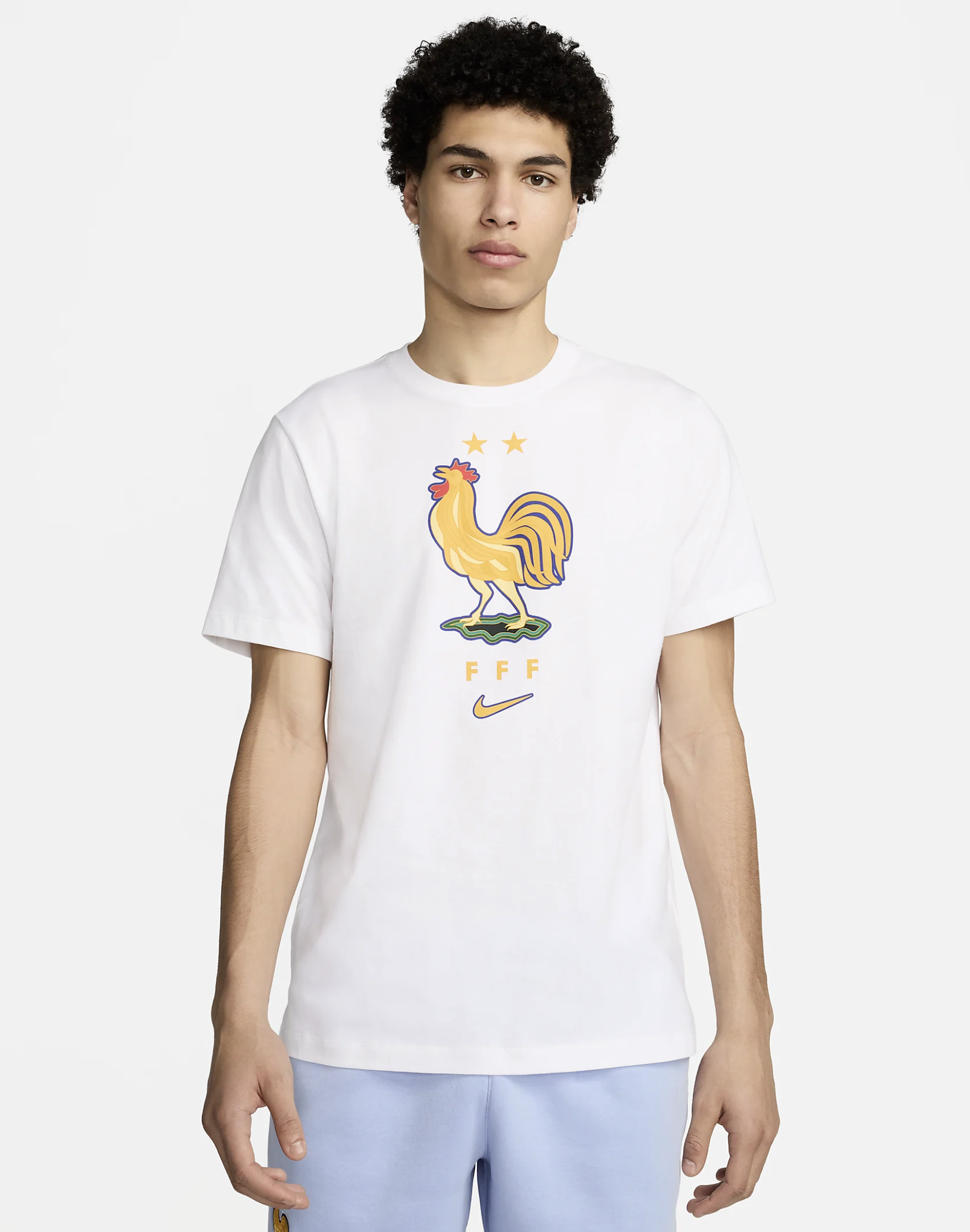 Nike FFF Frankreich Fussball-T-Shirt 2024