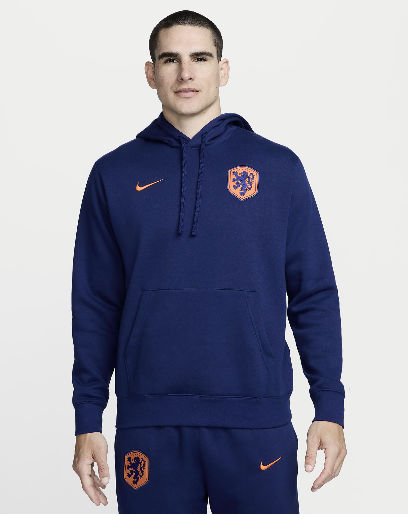 Nike KNVB Niederlande Club Fussball-Hoodie 2024