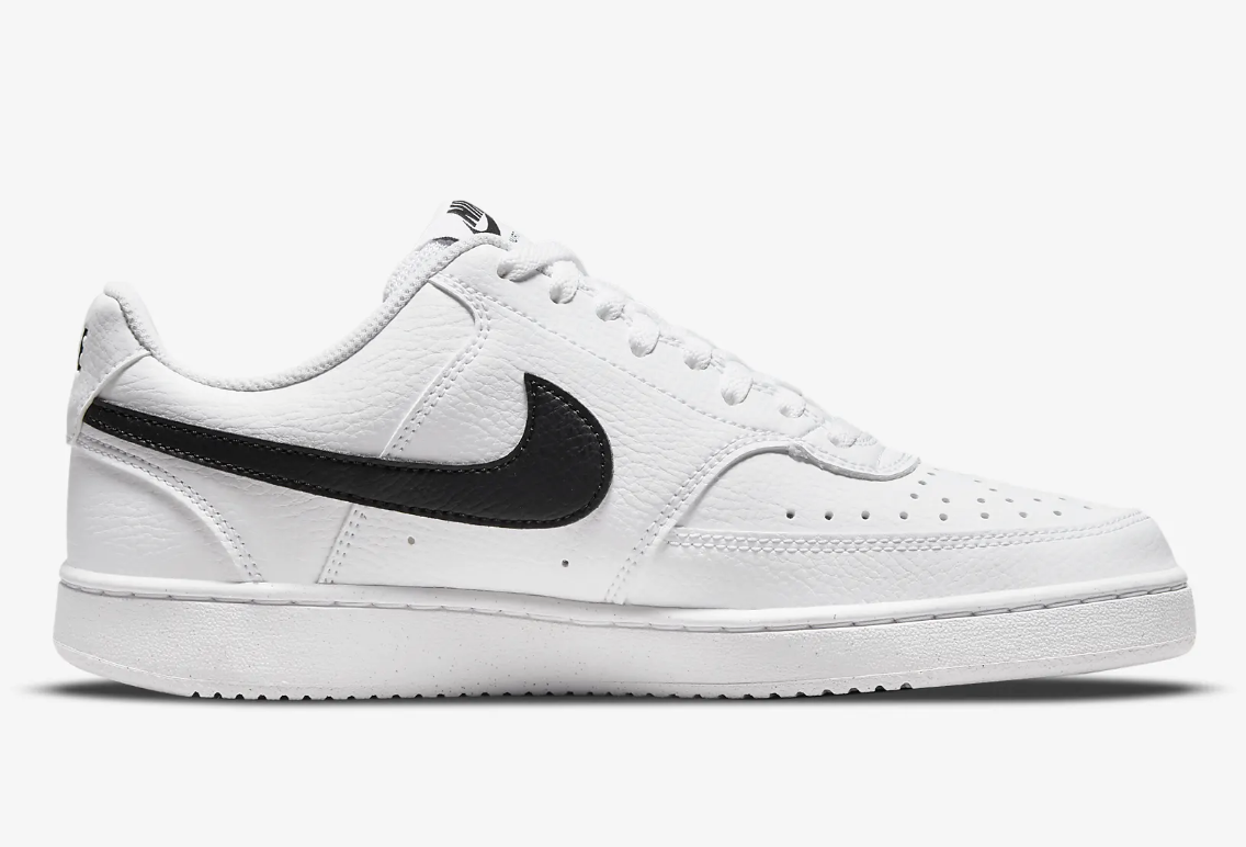 Nike Court Vision Low Next Nature Damen Freizeitschuh, weiss/schwarz