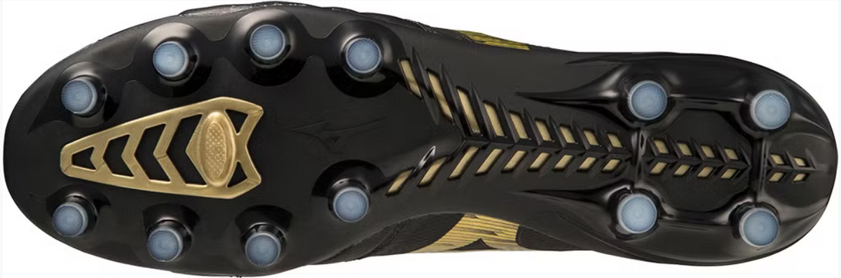Mizuno Morelia Neo IV ß Elite MD, schwarz/gold