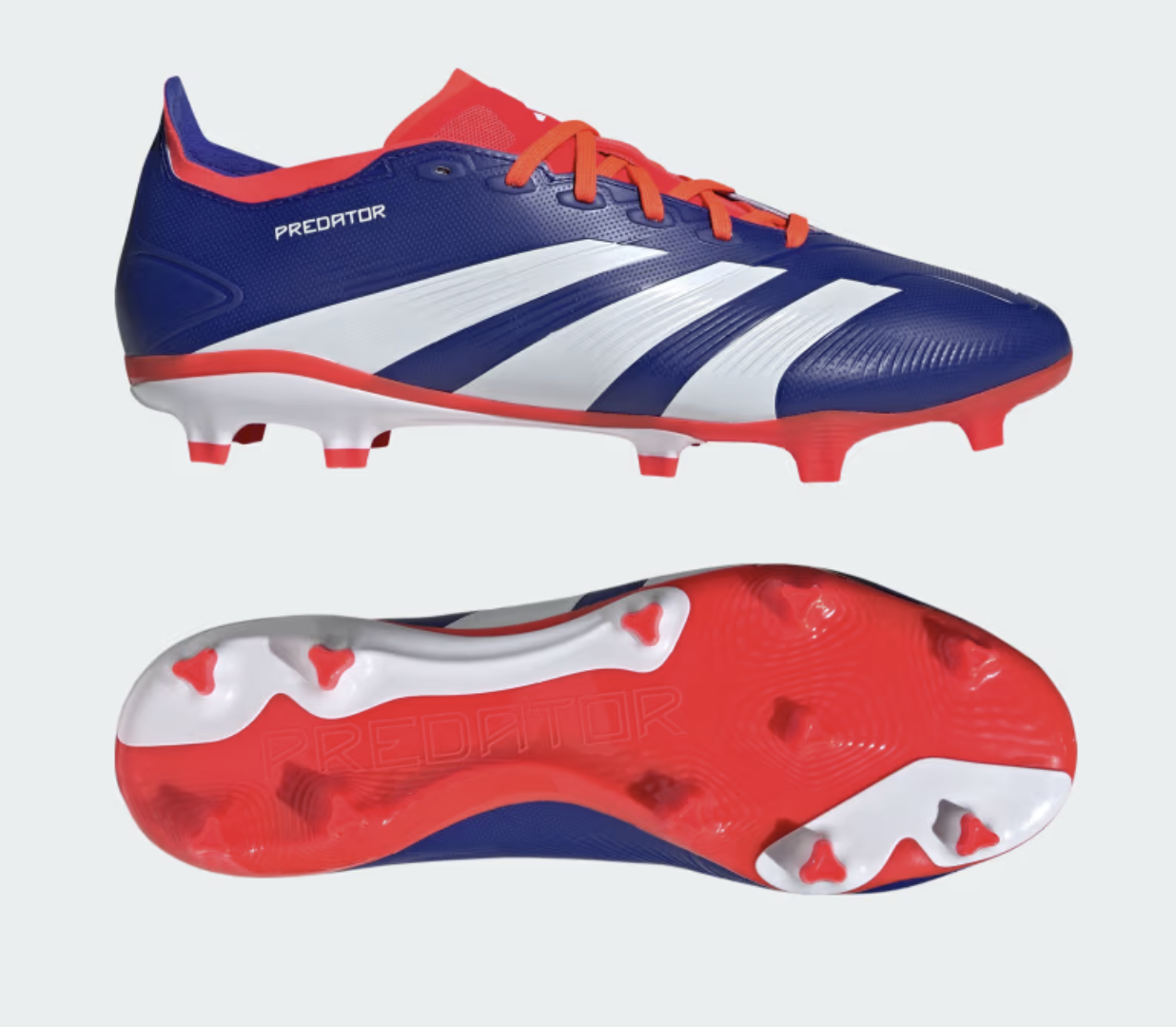 Adidas Predator League FG Fussballschuhe, blau/rot