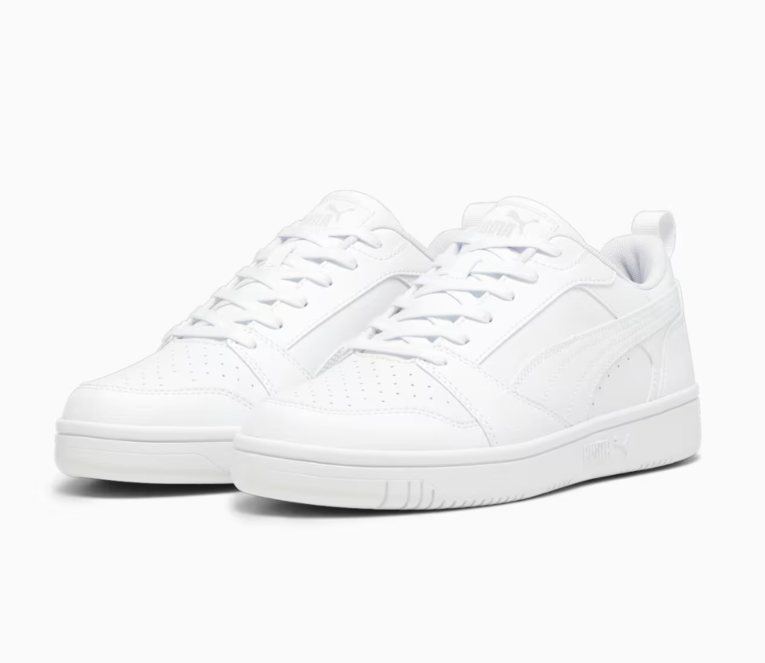 Puma Rebound V6 Low Freizeitschuh, weiss
