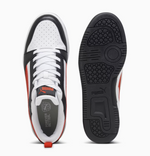 Puma Rebound V6 Low Freizeitschuh, weiss/schwarz