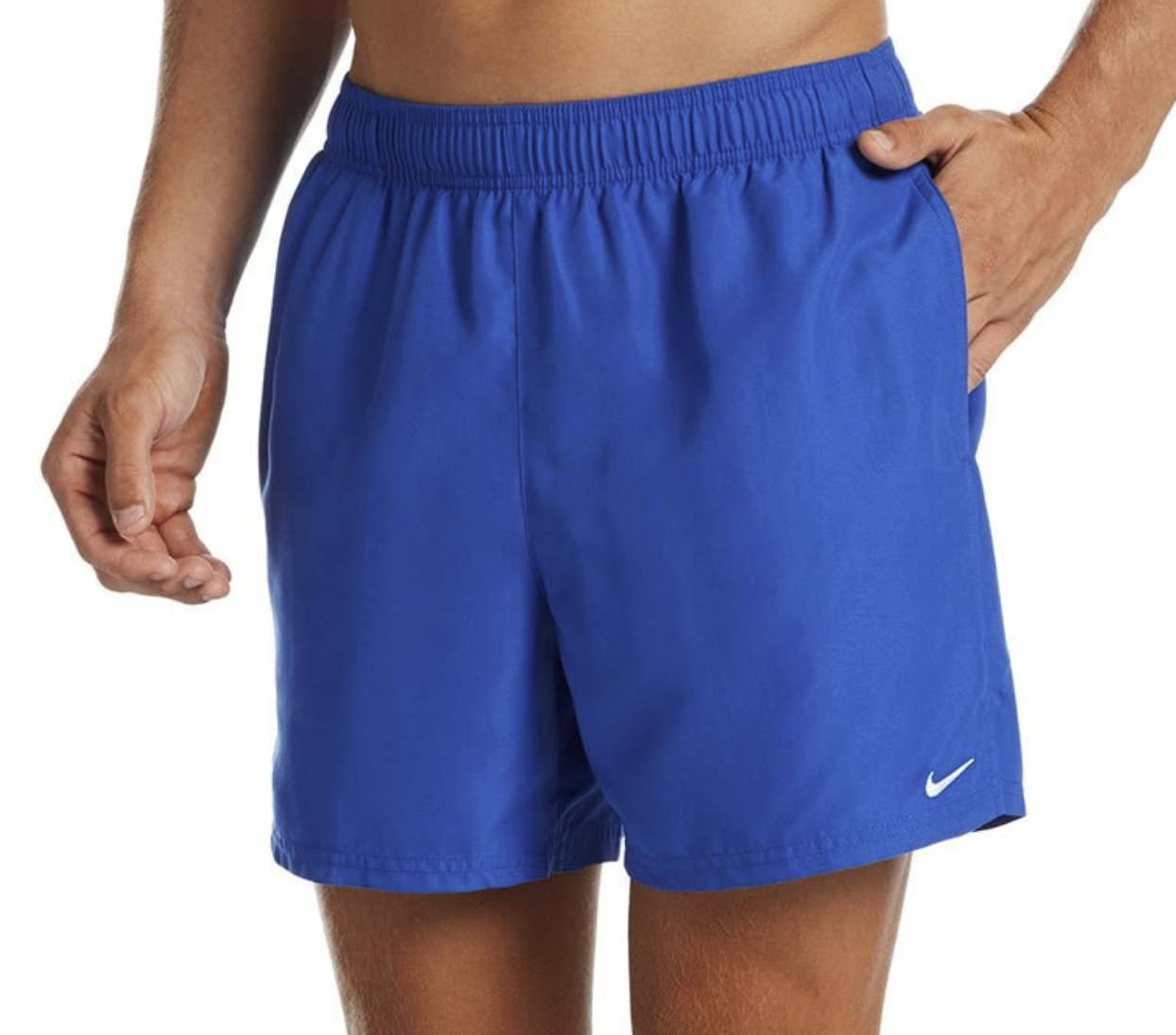 Nike Essential 5" VolleyShorts Badehose Herren, blau
