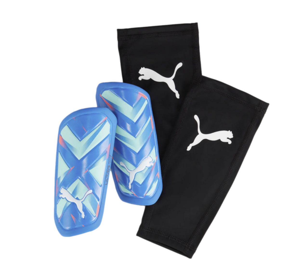 Puma Ultra Twist Sleeve Schienbeinschoner, blau