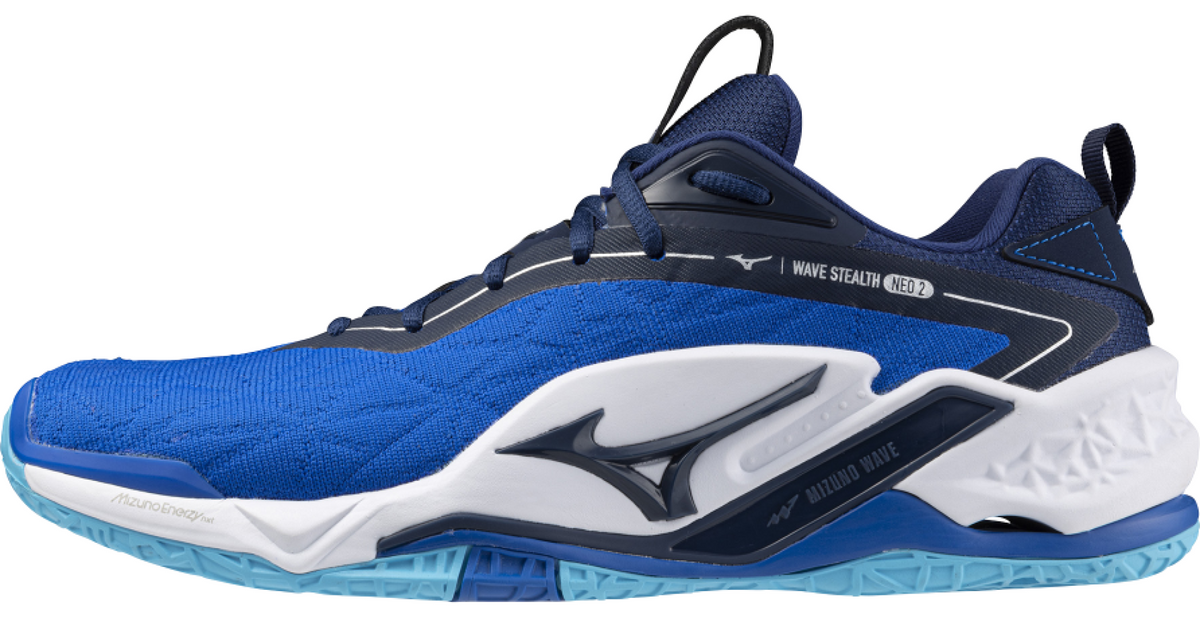 Mizuno Herren Wave Stealth Neo 2 Hallenschuh, blau