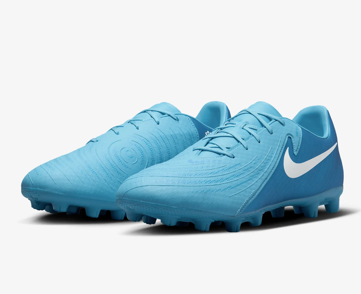 Nike Phantom GX II Academy MG Low-Top Fussballschuh, blau
