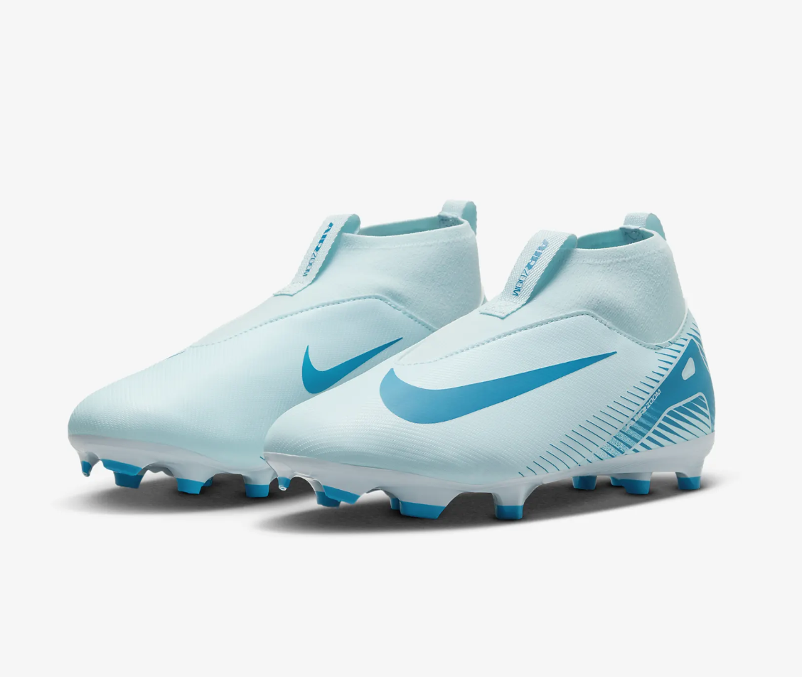 Nike Mercurial Superfly 10 Academy Junior Fussballschuh, blau