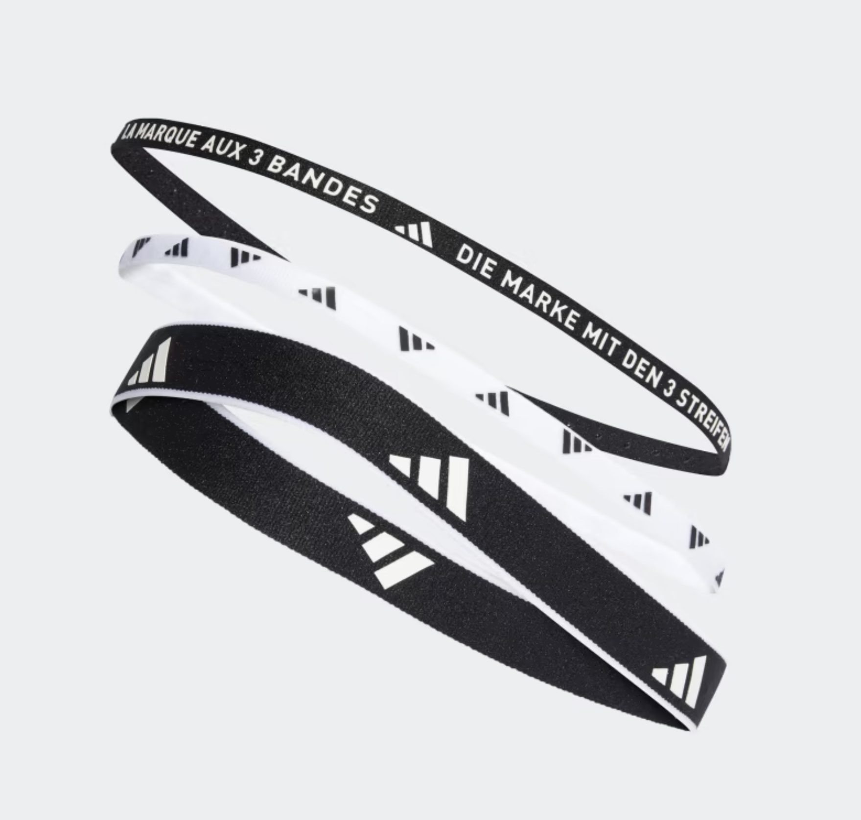 Adidas Multiple Width Training Haarbänder, 3er-Pack