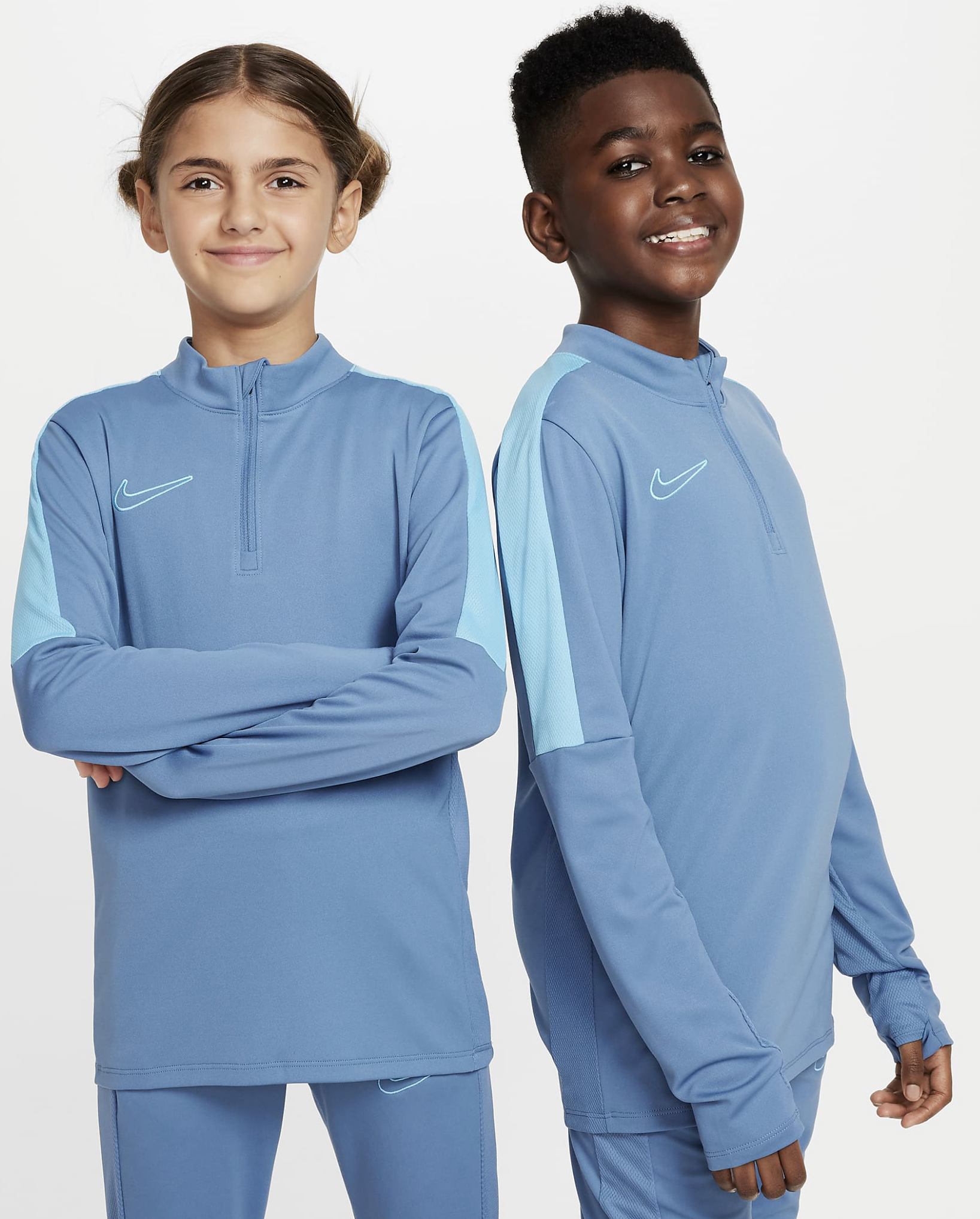 Nike Dri-FIT Academy23 Fussball-Trainingsoberteil Kinder, aegean