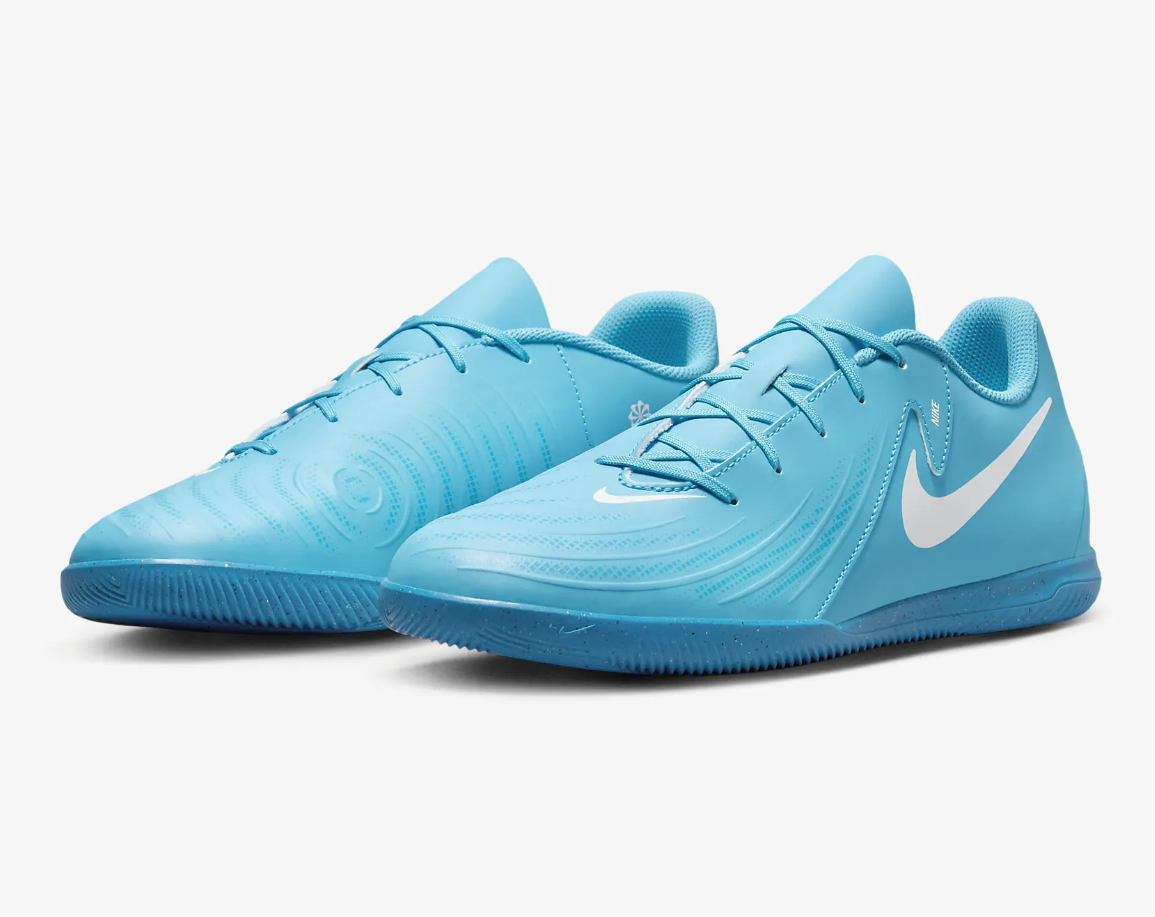 Nike Phantom GX II Club IC Low-Top Fussballhallenschuh, blau