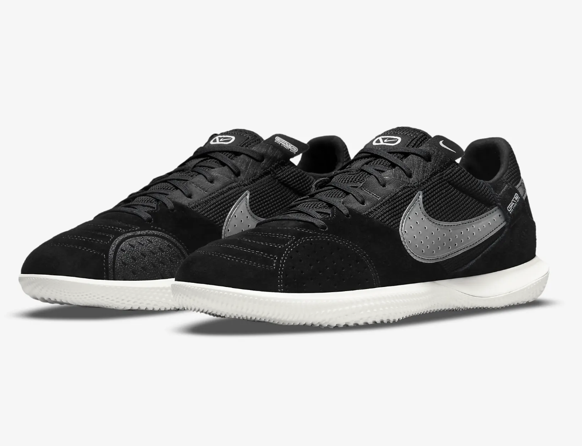 Nike Streetgato Fussballhallenschuh, schwarz