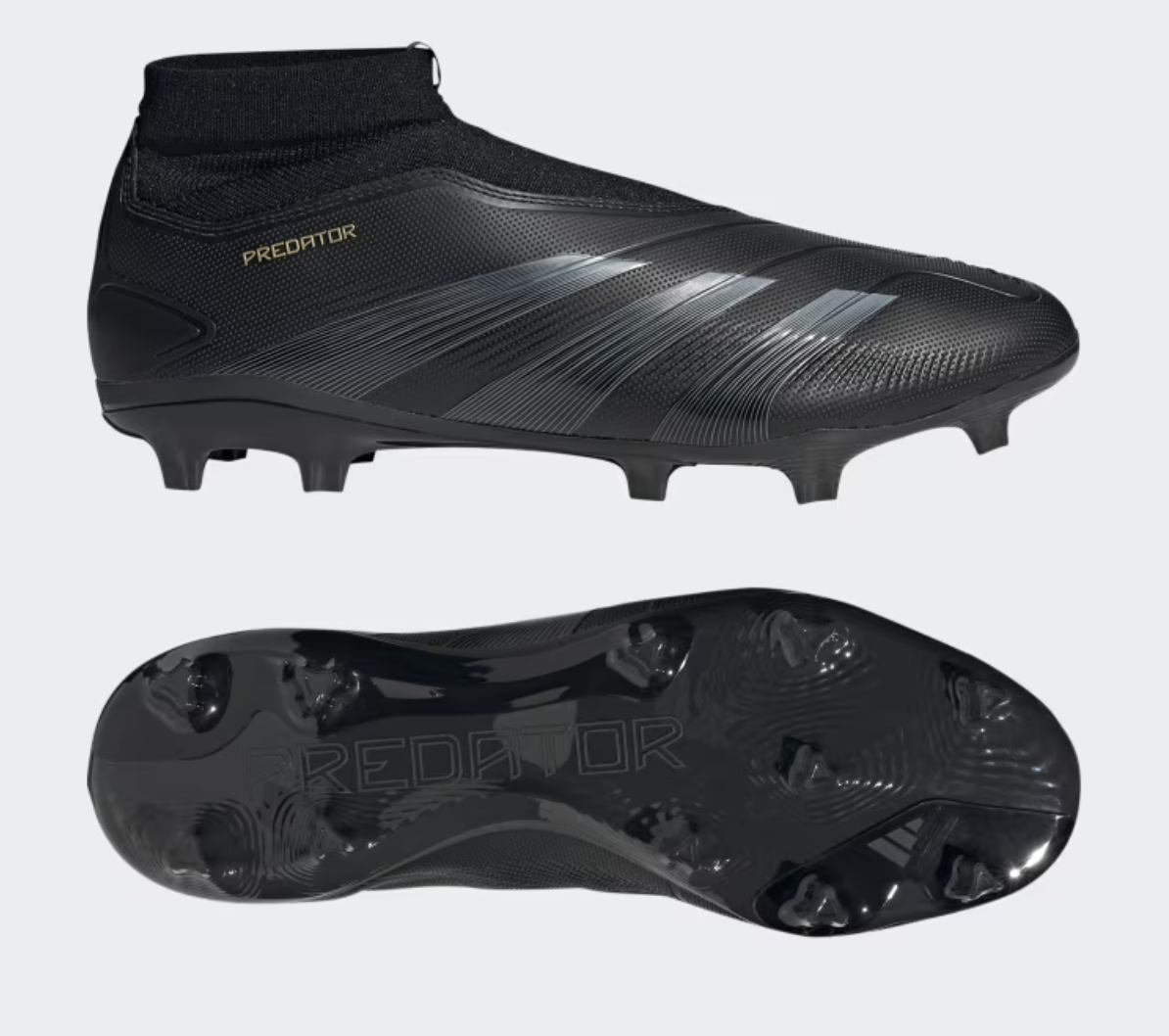 Adidas Predator League Laceless FG Fussballschuhe, schwarz